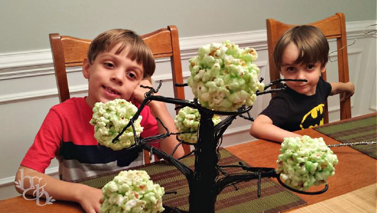 Marshmallow Popcorn Balls