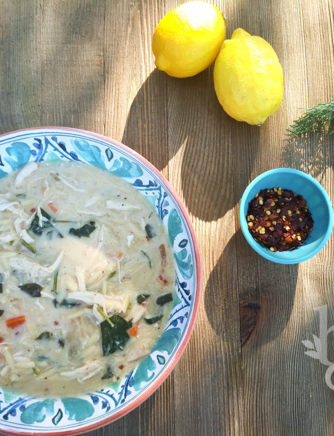 Greek Lemon Chicken Soup