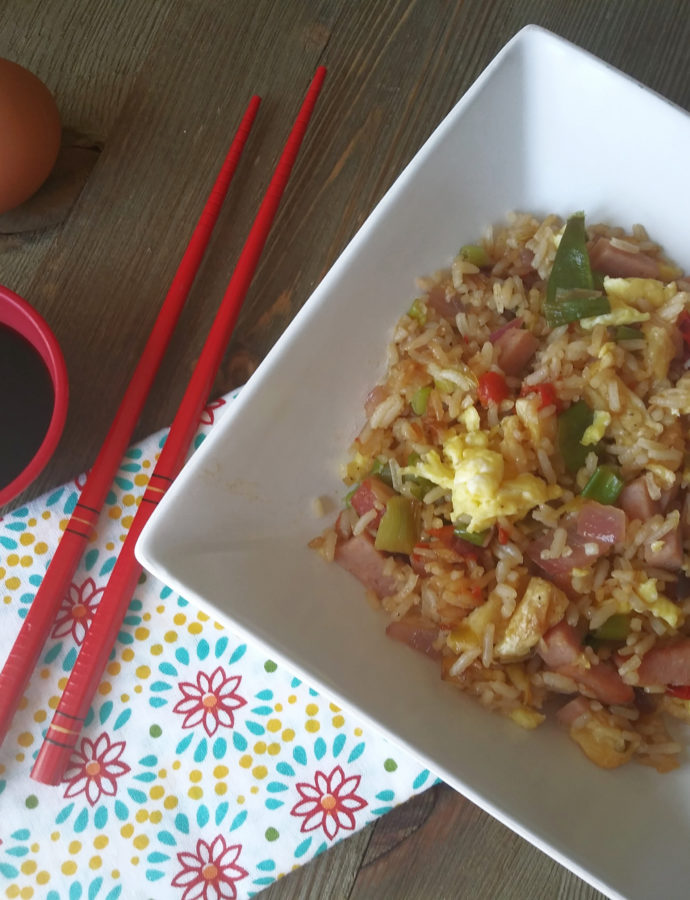 Hawaiian Fried Breakfast Rice