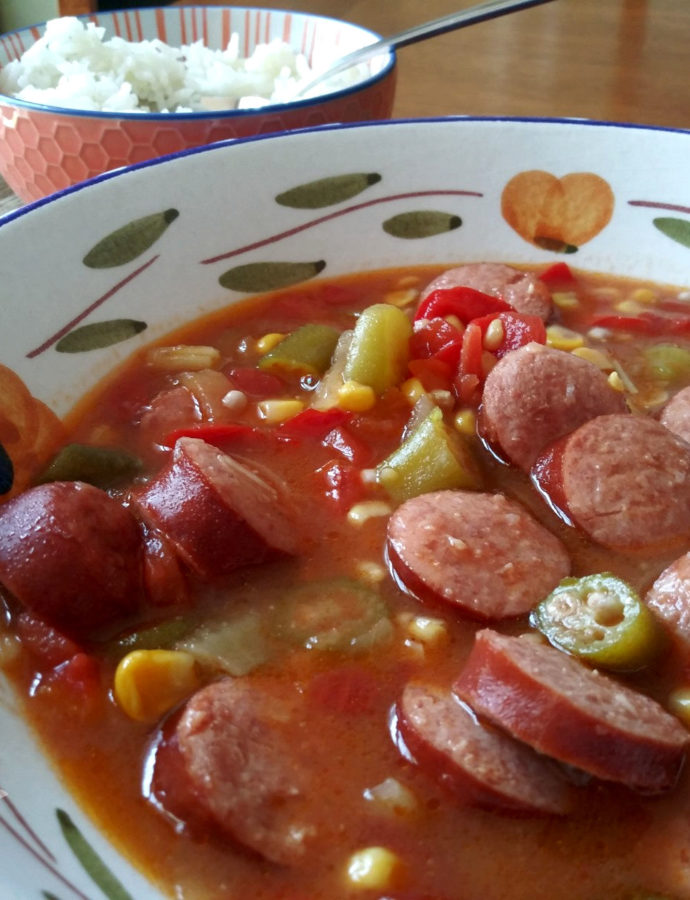 Sausage Okra Gumbo