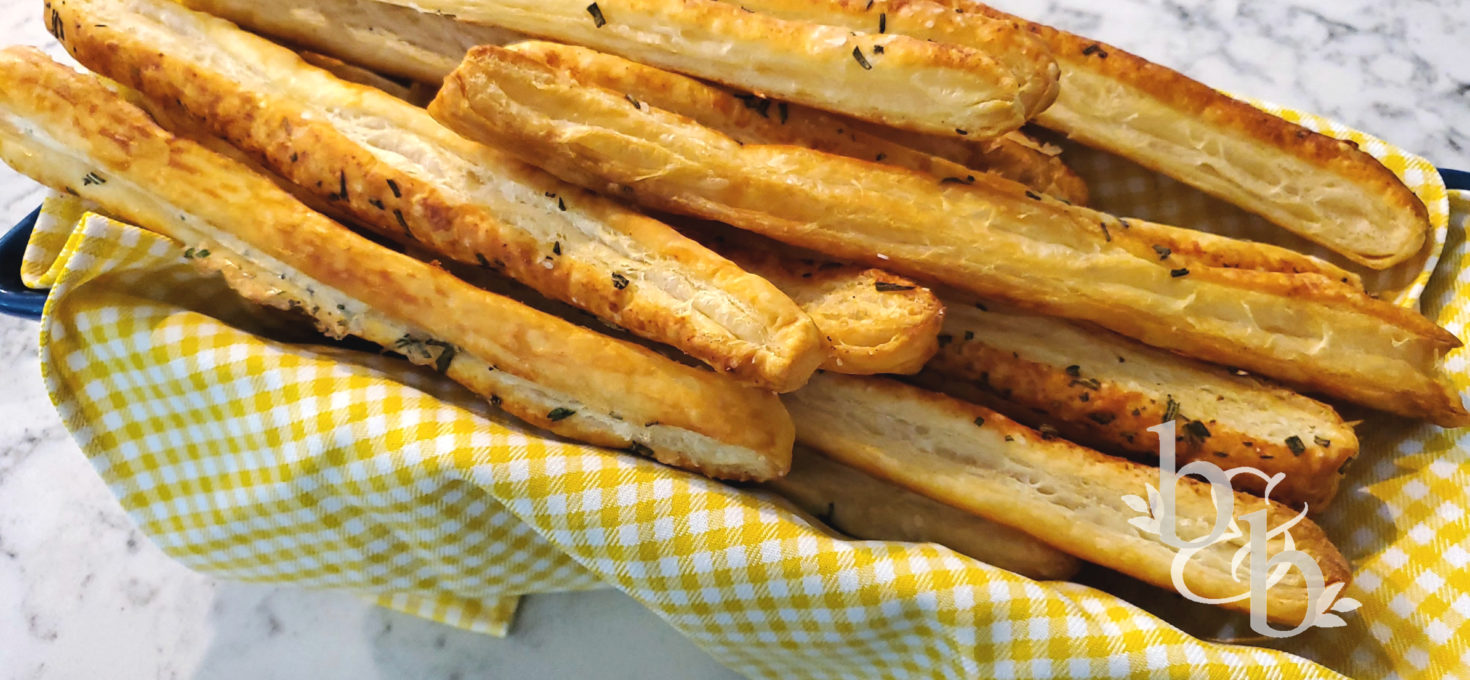 Puff Pastry Breadsticks