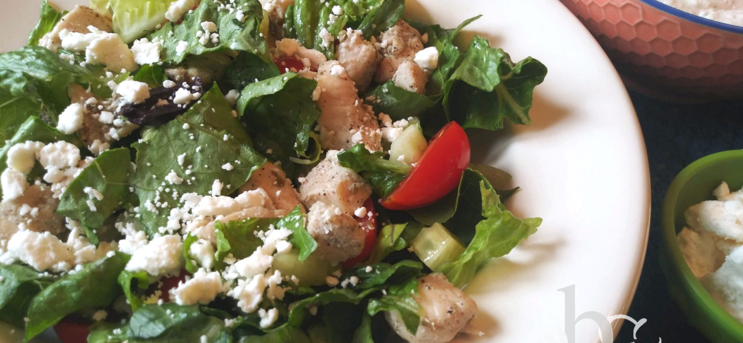 Herbed Greek Chicken Salad