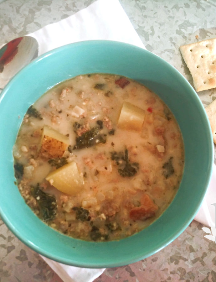 Slow Cooker Zuppa Toscana