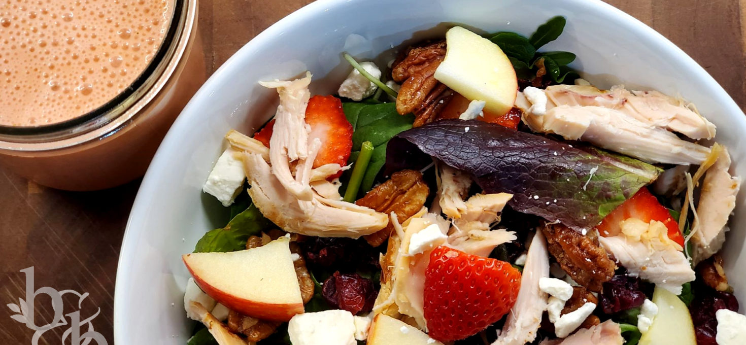 Strawberry Chicken Summer Salad