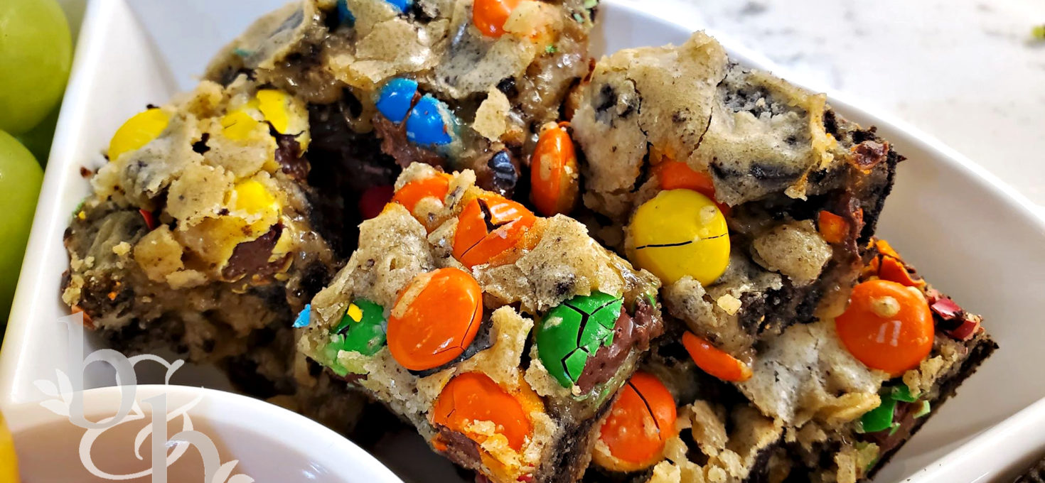 M&M Oreo Bars