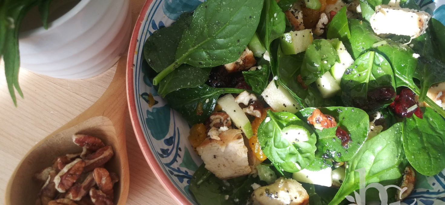 Yummy, Healthy Spinach Salad