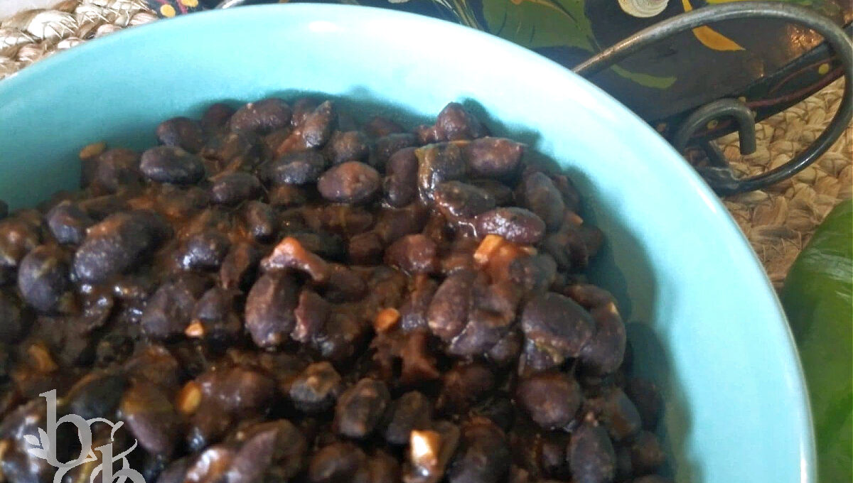 Garlic Black Beans
