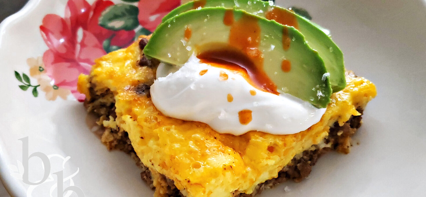 Low Carb Taco Quiche