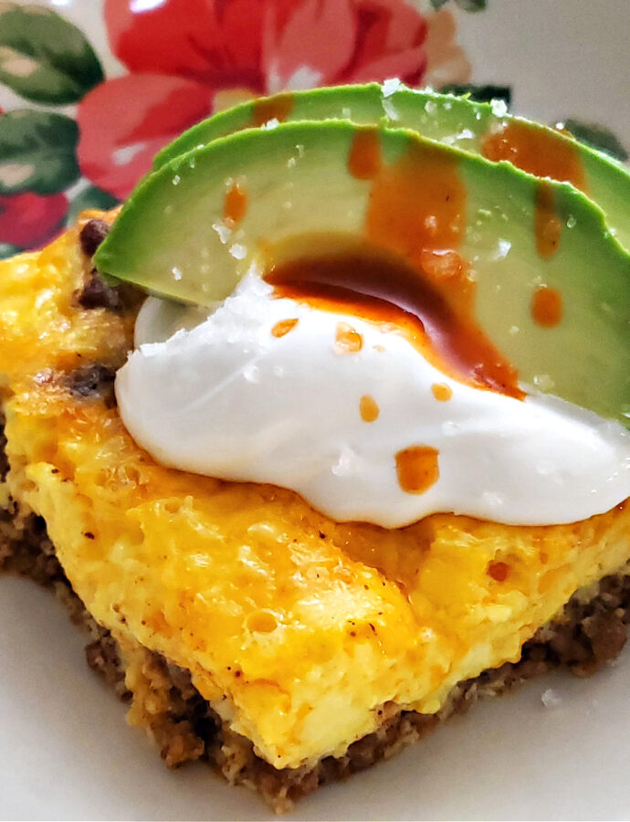 Low Carb Taco Quiche