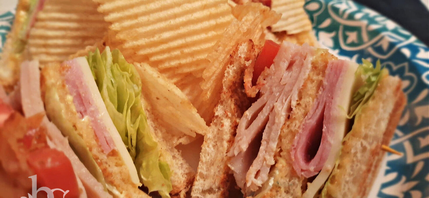 Toasted Turkey Club Sandwich