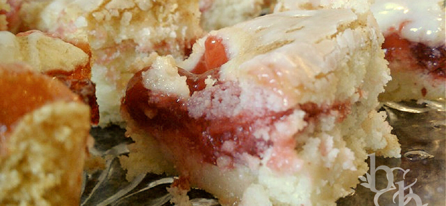 Yummy Glazed Cherry Bars