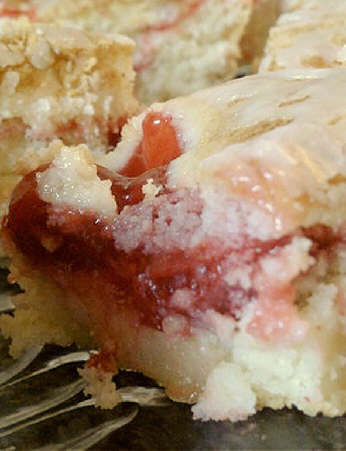 Yummy Glazed Cherry Bars