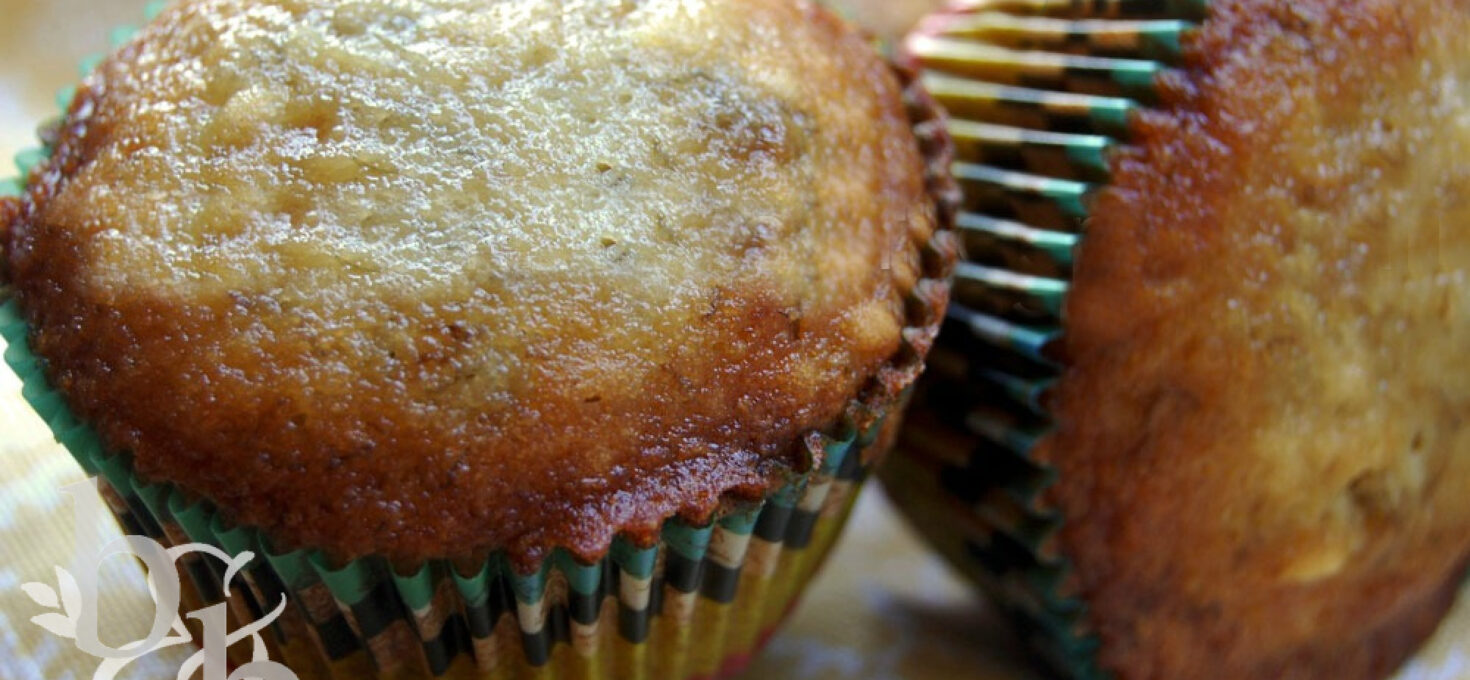 Banana Sour Cream Muffins