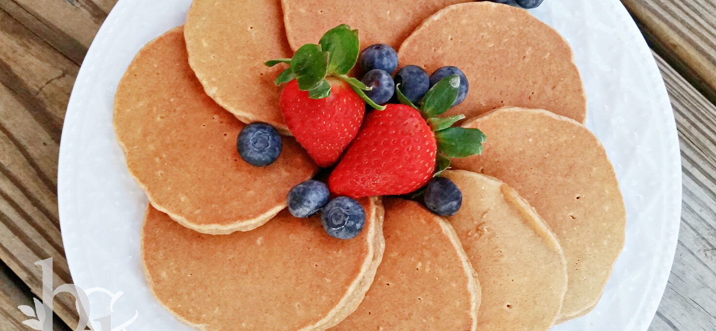 Blender Wheat Pancakes