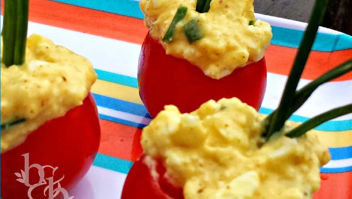 Stuffed Cherry Tomatoes