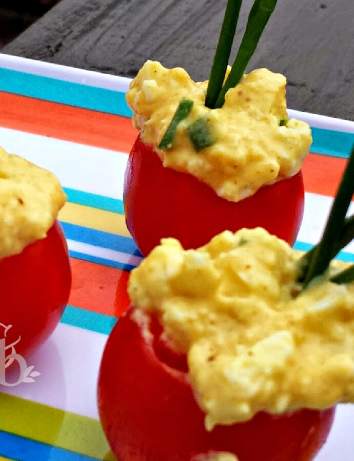 Stuffed Cherry Tomatoes