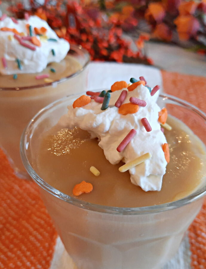 Creamy Homemade Butterscotch Pudding