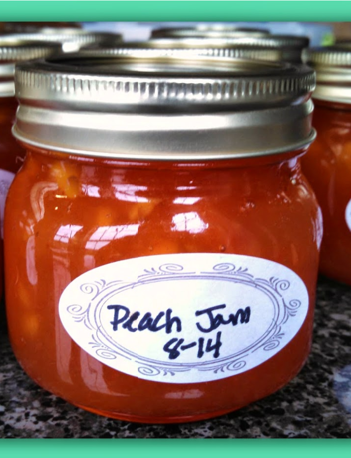 Fresh Peach Preserves